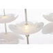 Barbara Barry Petaluma LED 60.25 inch Soft Silver Cascading Linear Chandelier Ceiling Light