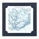 Charleston / Hilton Head / Kiawan Island / Savannah Blue and White Framed Art, Propac