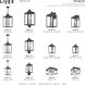 Nyack 3 Light 8 inch Scandinavian Gray Outdoor Pendant Lantern