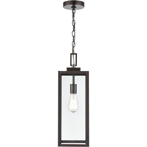 Atless 1 Light 7 inch Powder Coated Bronze Outdoor Pendant