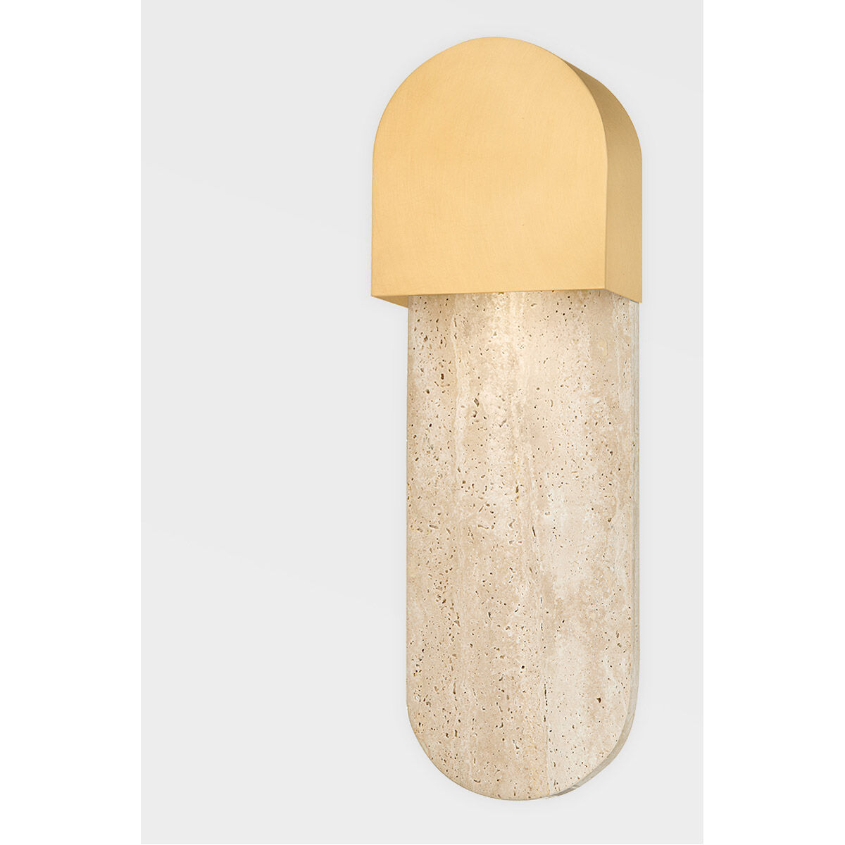 Hobart 1 Light 5.25 inch Aged Brass ADA Wall Sconce Wall Light