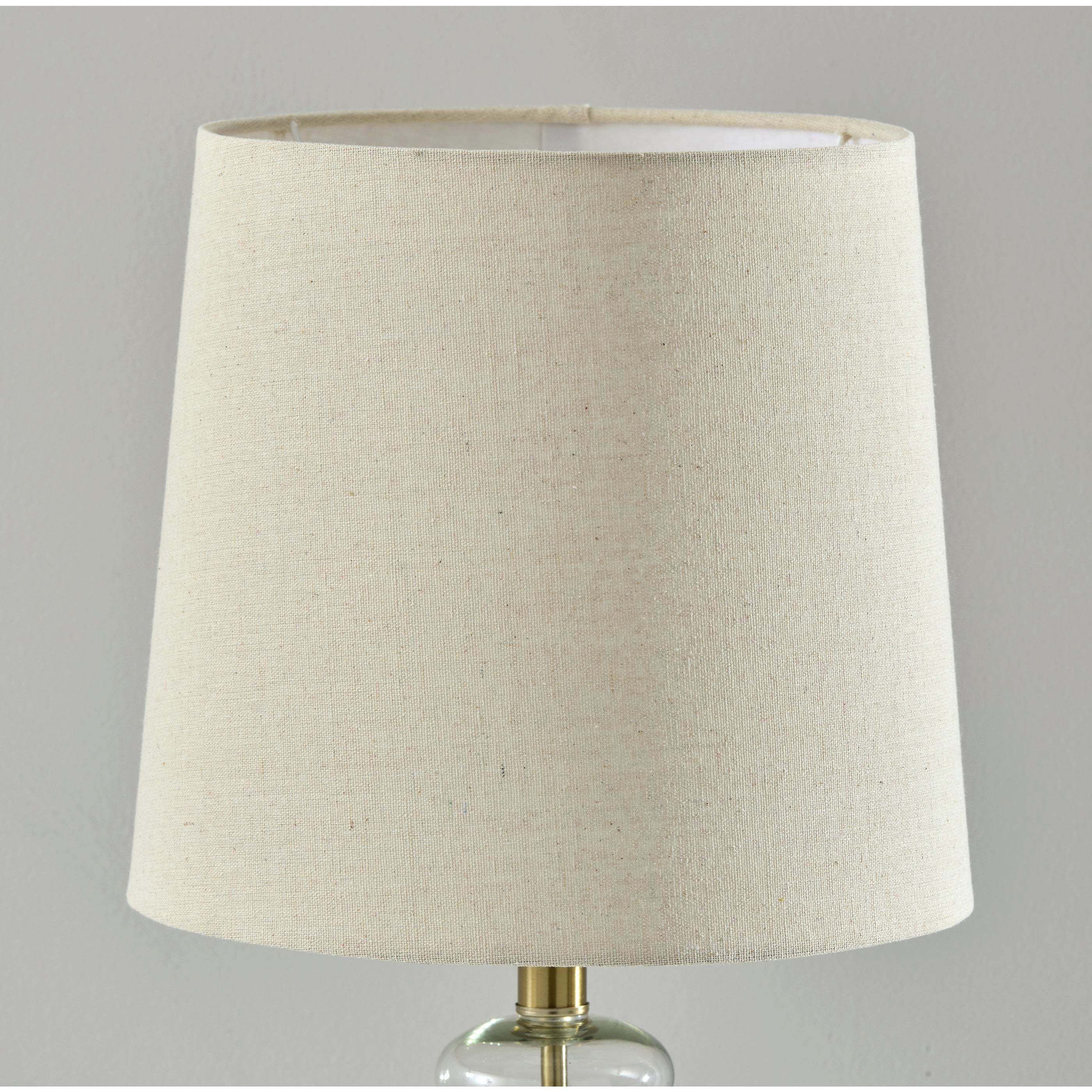 Sonata 26 inch 60.00 watt Glass Table Lamp Portable Light, Simplee Adesso