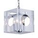 Canada 4 Light 10 inch Chrome Chandelier Ceiling Light