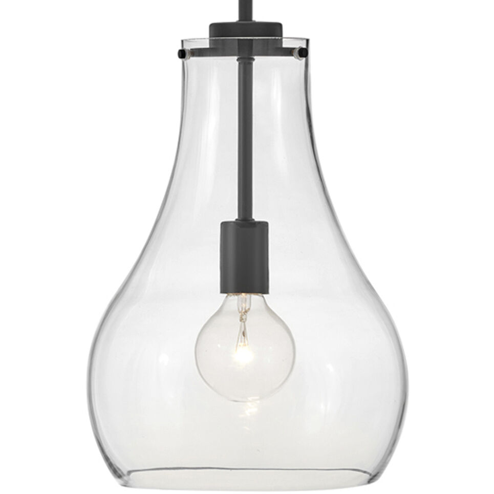 Frankie LED 10 inch Black Pendant Ceiling Light