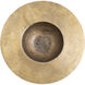 Barish 16 X 4 inch Vessel in Aged Brass