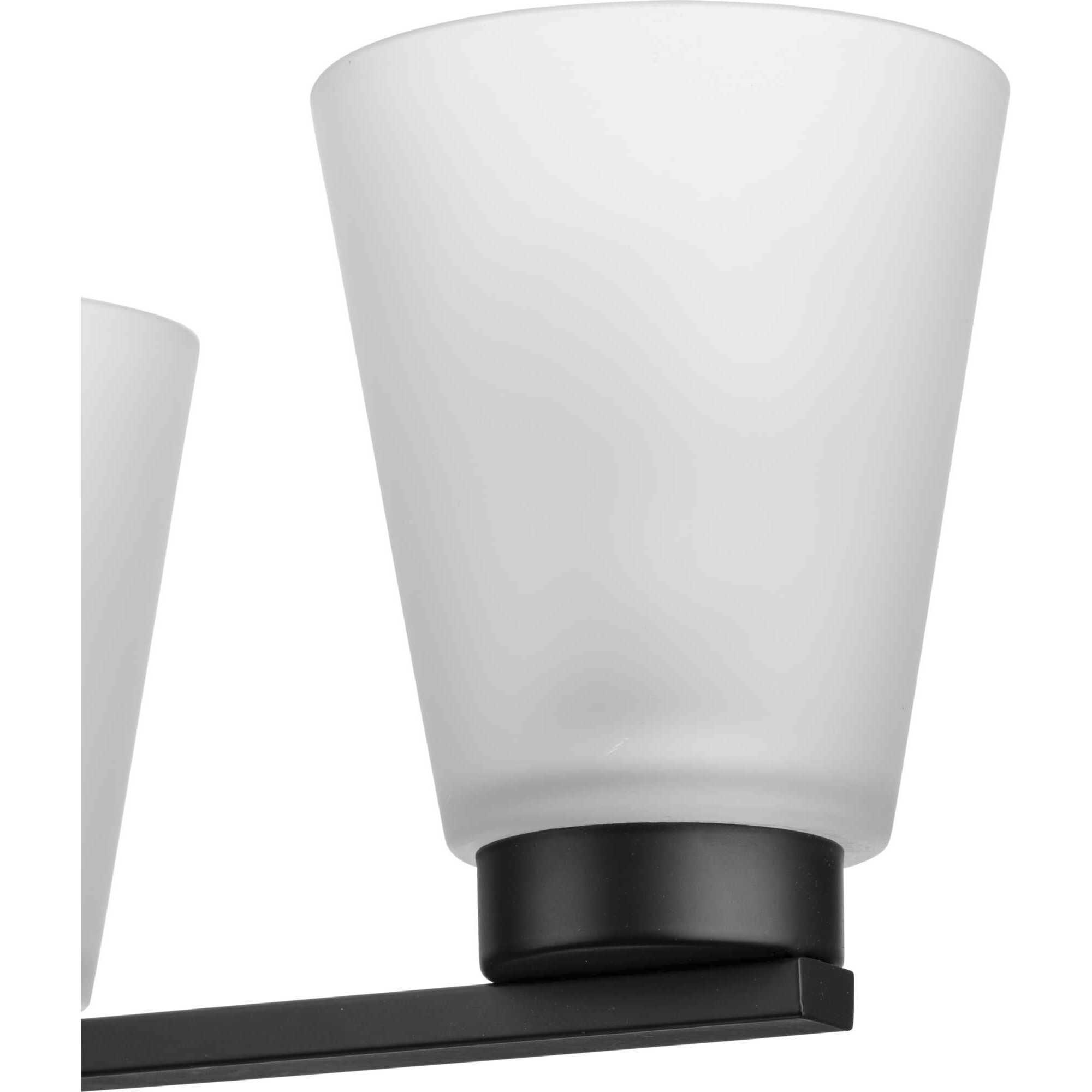 Tanner 3 Light 16.62 inch Matte Black Chandelier Ceiling Light