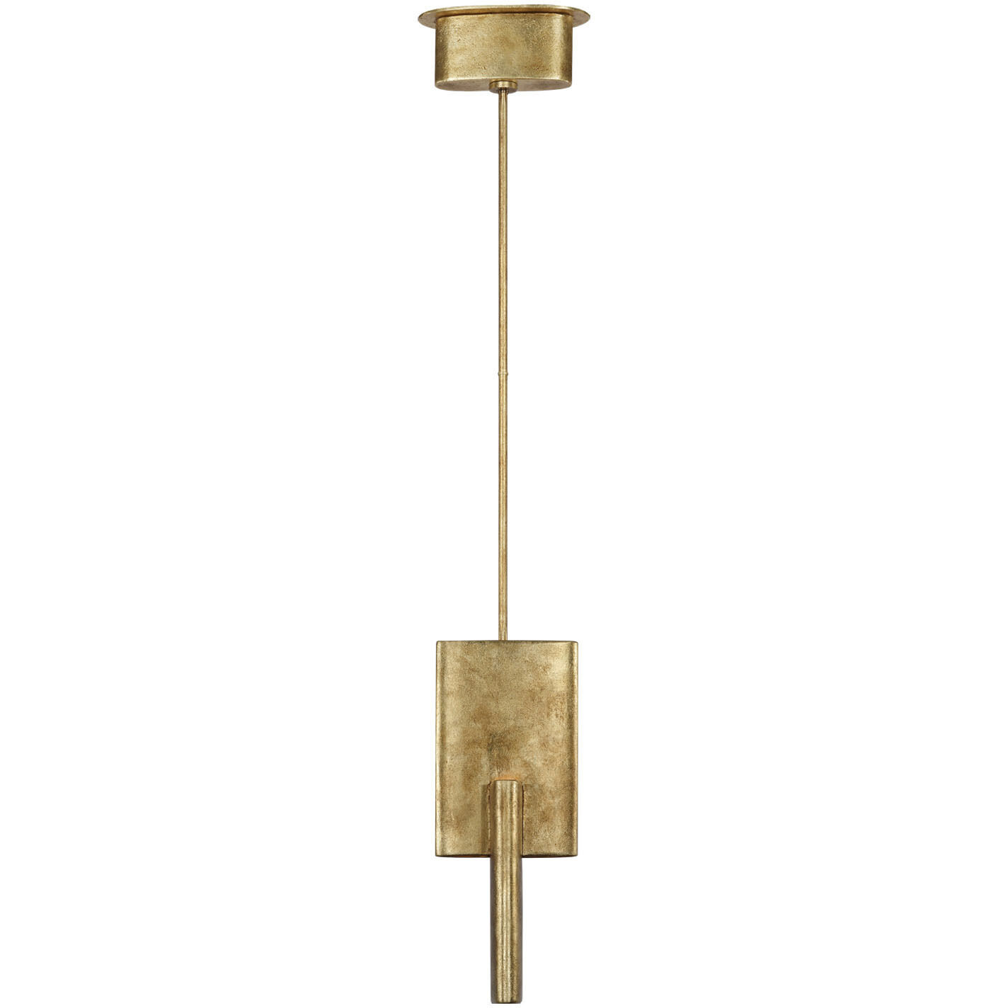 Kelly Wearstler Lotura LED 8 inch Museum Gild Intersecting Pendant Ceiling Light