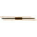 Saber 70 inch Brass Chandelier Ceiling Light