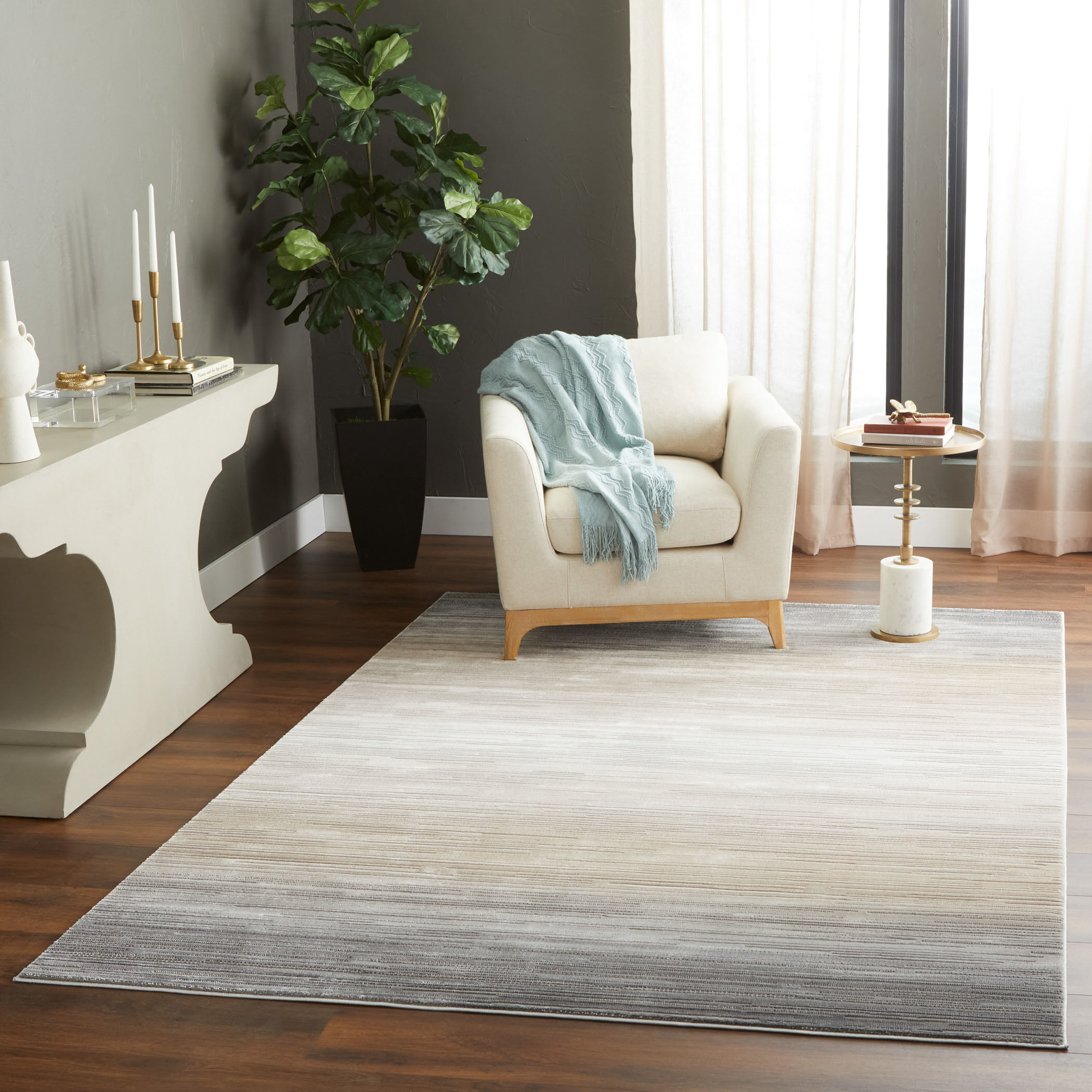 Eclectic Luxe 158 X 118 inch Mineral Tones Rug in 10 x 13