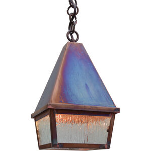 Anfield 1 Light 6 inch Raw Copper Pendant Ceiling Light in Clear