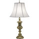 Ellie 34 inch 150 watt Burnished Brass Table Lamp Portable Light