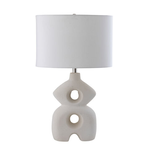 Neptune 26 inch 9 watt Dry White Table Lamp Portable Light