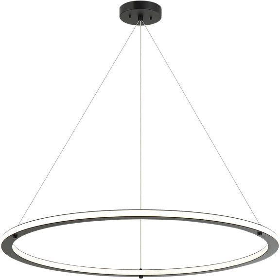 Victoria LED 32 inch Black Pendant Ceiling Light