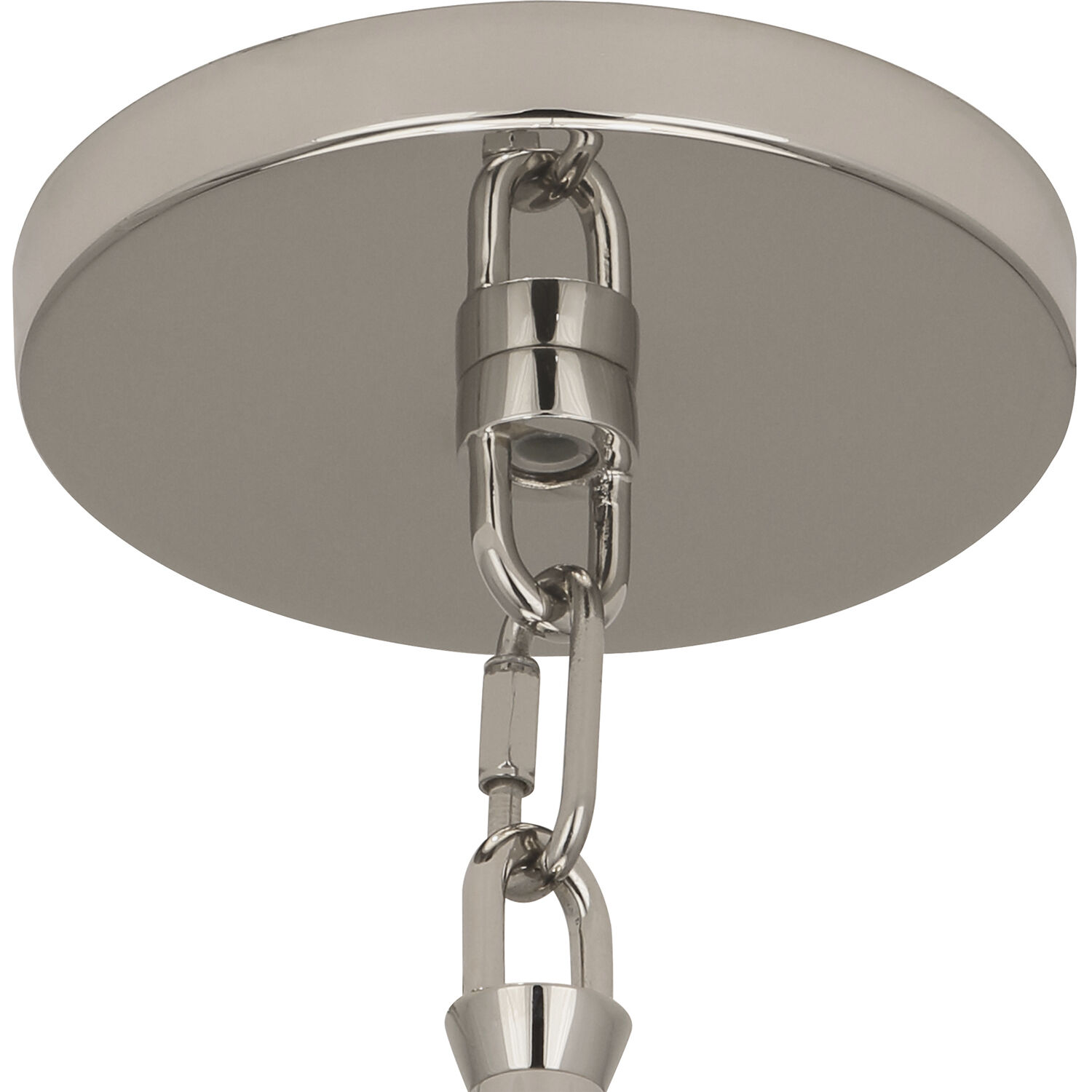 Decker 3 Light 24 inch Polished Nickel Pendant Ceiling Light in Vintage Wine