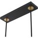 Canada 12 Light 12 inch Matte Black Chandelier Ceiling Light