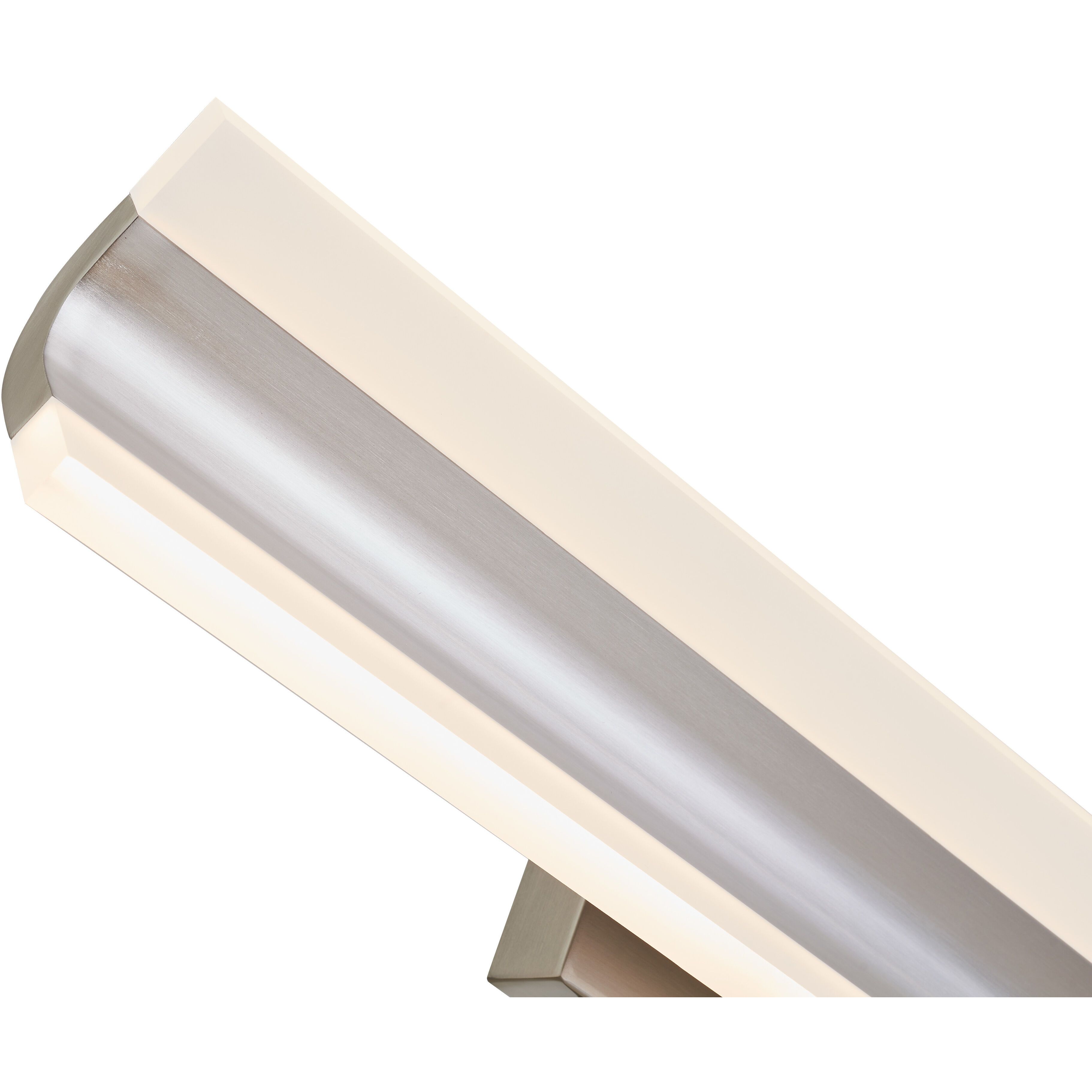 Eros LED 24 inch Brushed Nickel Bath Vanity Light Wall Light