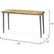 Farmhouse 53 X 16 inch Natural Wood Console Table