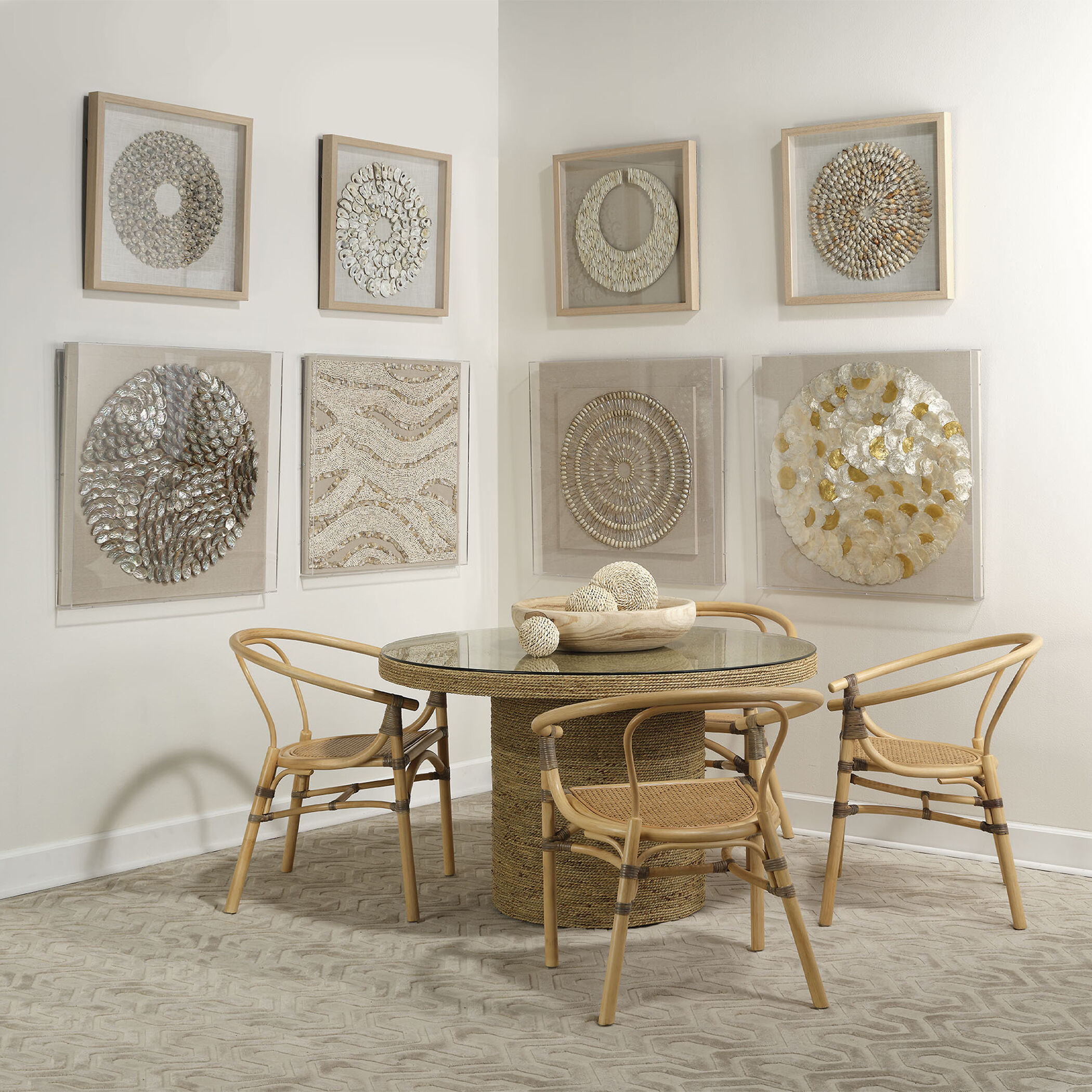 Harbor Round Natural Bistro Table