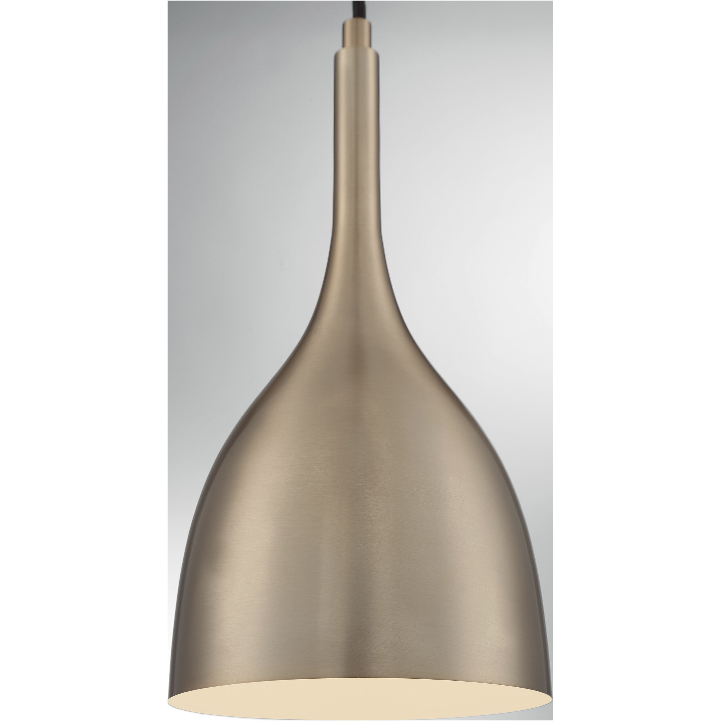 Bellcap 1 Light 7 inch Burnished Brass Pendant Ceiling Light
