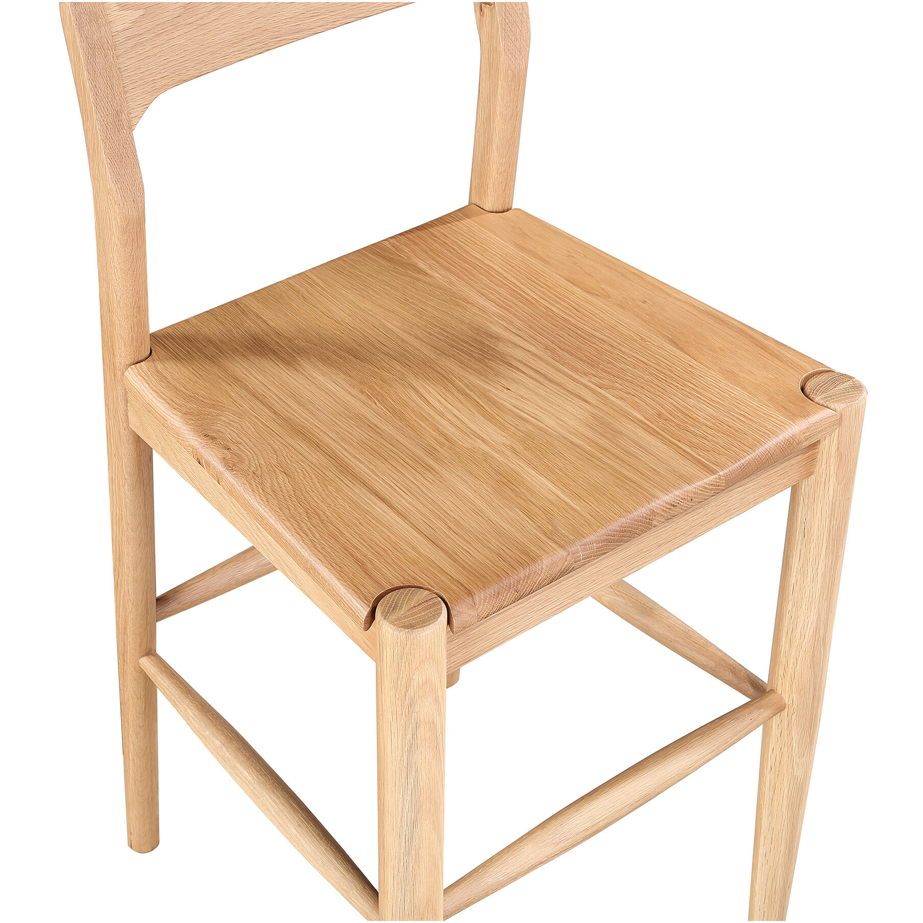 Owing 38 inch Oak Counter Stool