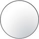 Tablet 30 X 30 inch Black Wall Mirror