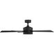 Wynd 52 inch Matte Black Downrod Ceiling Fan in 3500K