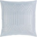 Plaza 26 X 26 inch Light Gray Euro Sham