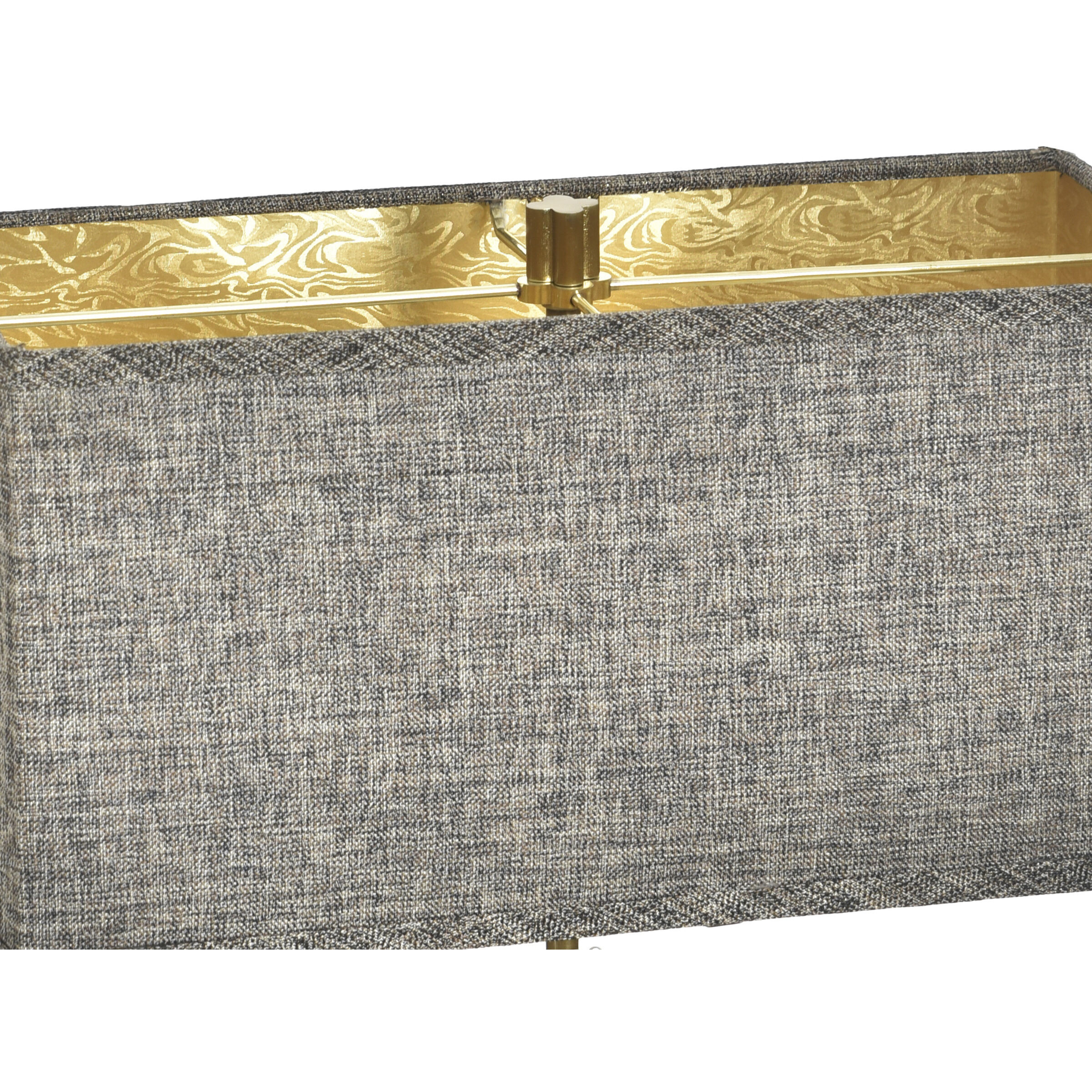 Eleanora 17 inch 60 watt Polished Brass Table Lamp Portable Light