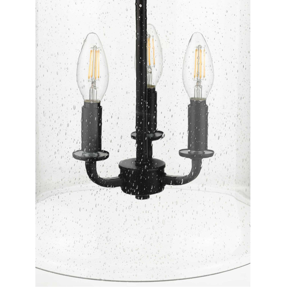 Winslett 3 Light Matte Black Pendant Ceiling Light