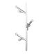 Oaks Wall Sconce Wall Light in Polished Nickel