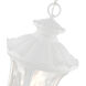 Oxford 3 Light 11 inch Textured White Outdoor Pendant Lantern