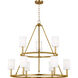Drew & Jonathan Egmont 9 Light 36.00 inch Chandelier
