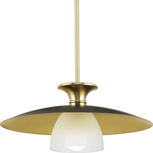 Trimble 1 Light 18 inch Brushed Bronze Pendant Ceiling Light, Design Series