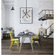 Axel 6 Light 17 inch Black and Brass Pendant Ceiling Light