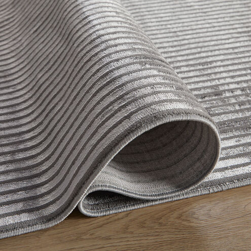 Livenza 36 X 24 inch Dark Grey Rug in 2 x 3