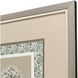 Green Botanical Green and Brown and Beige and Multi Framed Art, Propac