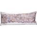 Cameron 36 X 6 inch Multi - Blue and Purple Orange Red Pink Pillow