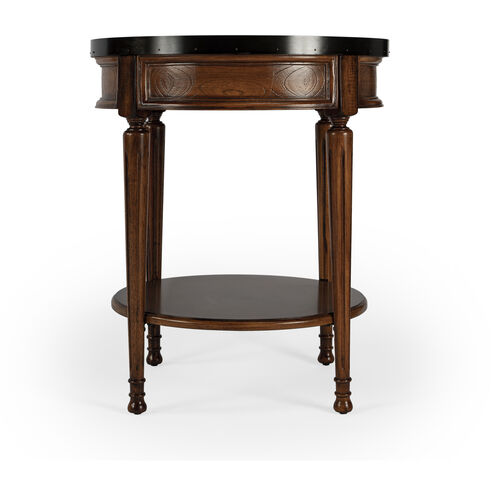 Masterpiece Sampson  26 X 22 inch Olive Ash Burl Accent Table