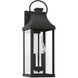 Bradford 2 Light 21 inch Black Outdoor Wall Lantern 