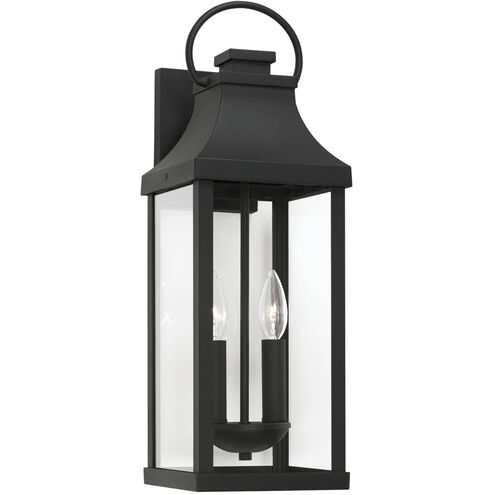 Bradford 2 Light 21 inch Black Outdoor Wall Lantern