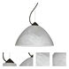 Tessa 1 Light Black Cord Pendant Ceiling Light