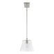 Baker 3 Light 44.5 inch Brushed Nickel Island Ceiling Light