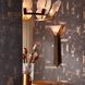 Riri 1 Light 10.5 inch White and Antique Brass ADA Sconce Wall Light