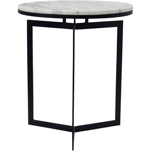 Taryn 20 X 17 inch White Accent Table, Large
