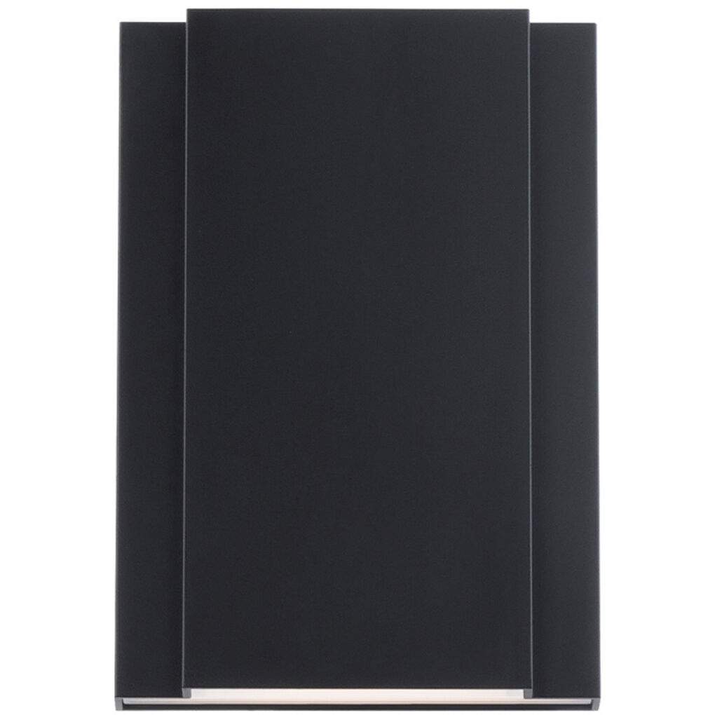 Layne Wall Sconce Wall Light in 3500K, Black, dweLED