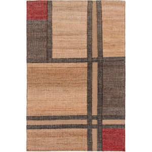 Seaport 90 X 60 inch Neutral and Brown Area Rug, Jute and Viscose