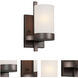 Signature 1 Light 5 inch Antique Bronze Wall Sconce Wall Light
