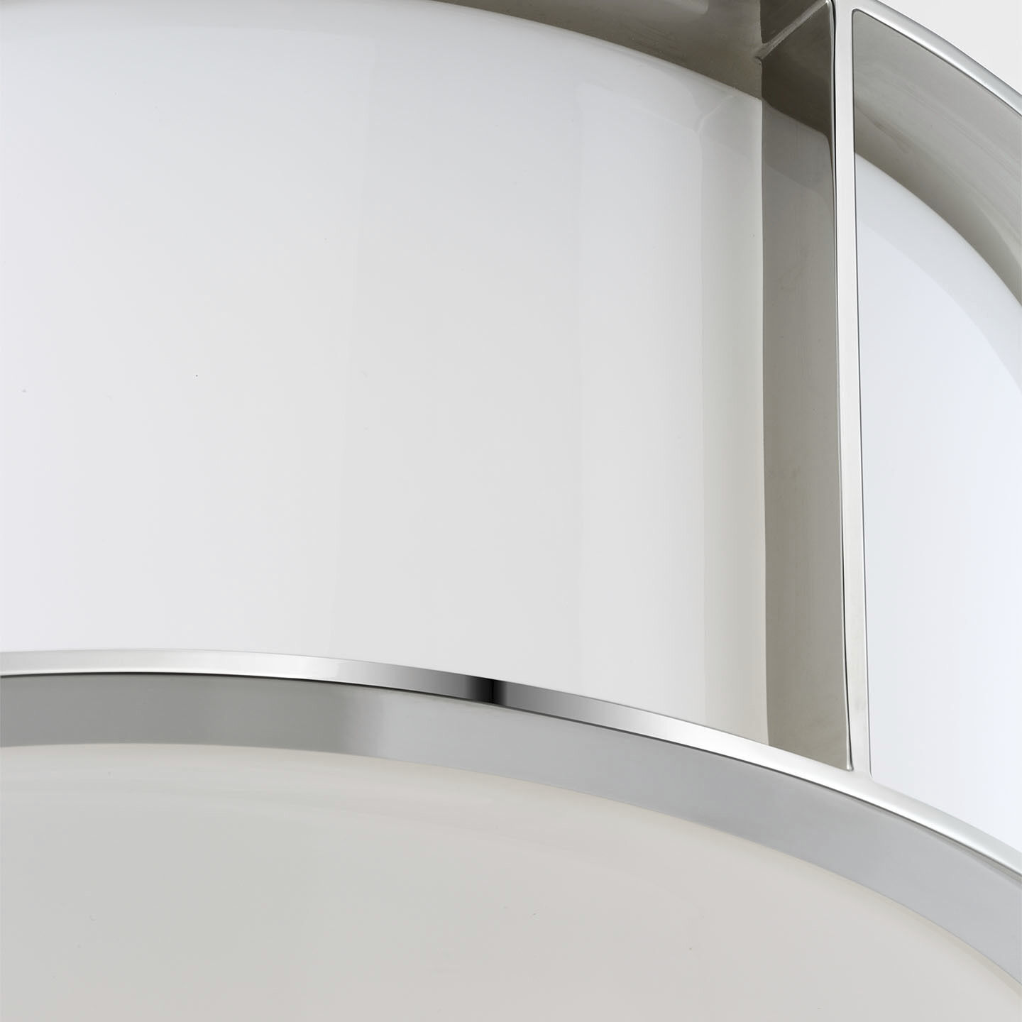 Barbara Barry Phinn LED 13 inch Polished Nickel Flush Mount Ceiling Light