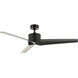 Almere 56 inch Satin Black Ceiling Fan