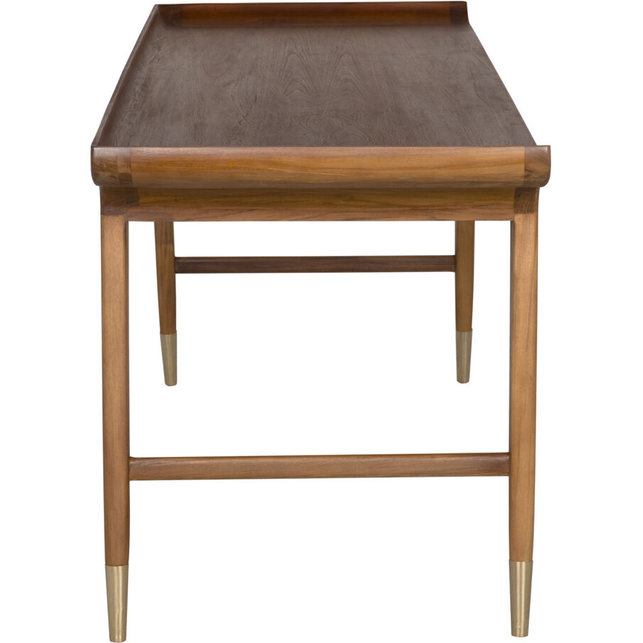 Mandrake 62 X 26 inch Clear Coat Flat Desk